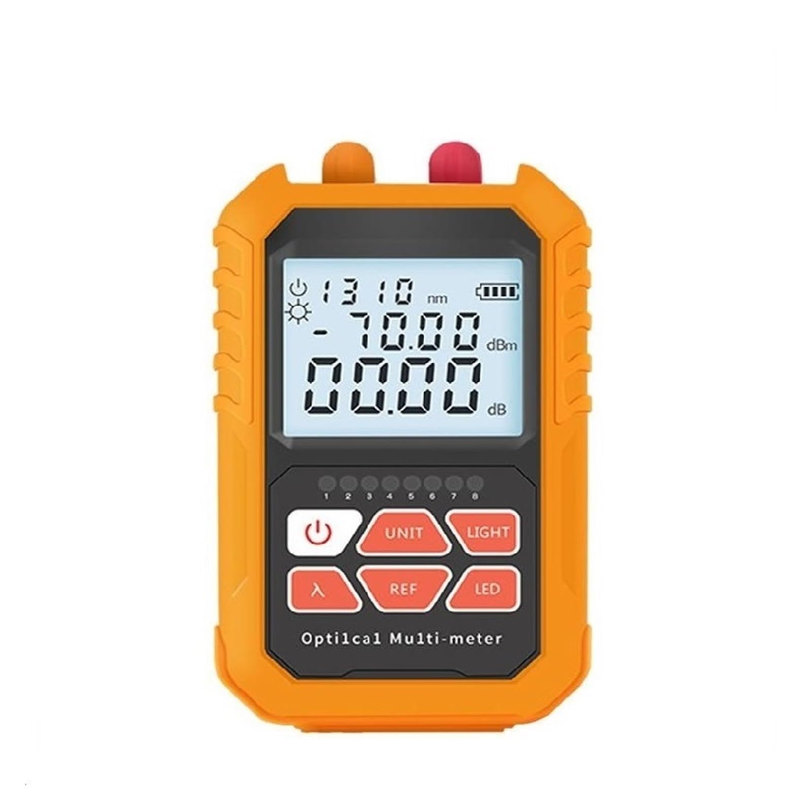 3-in-1 Glasfaser Leistungsmesser - Rotlicht-Tester Mit 10km Reichweite