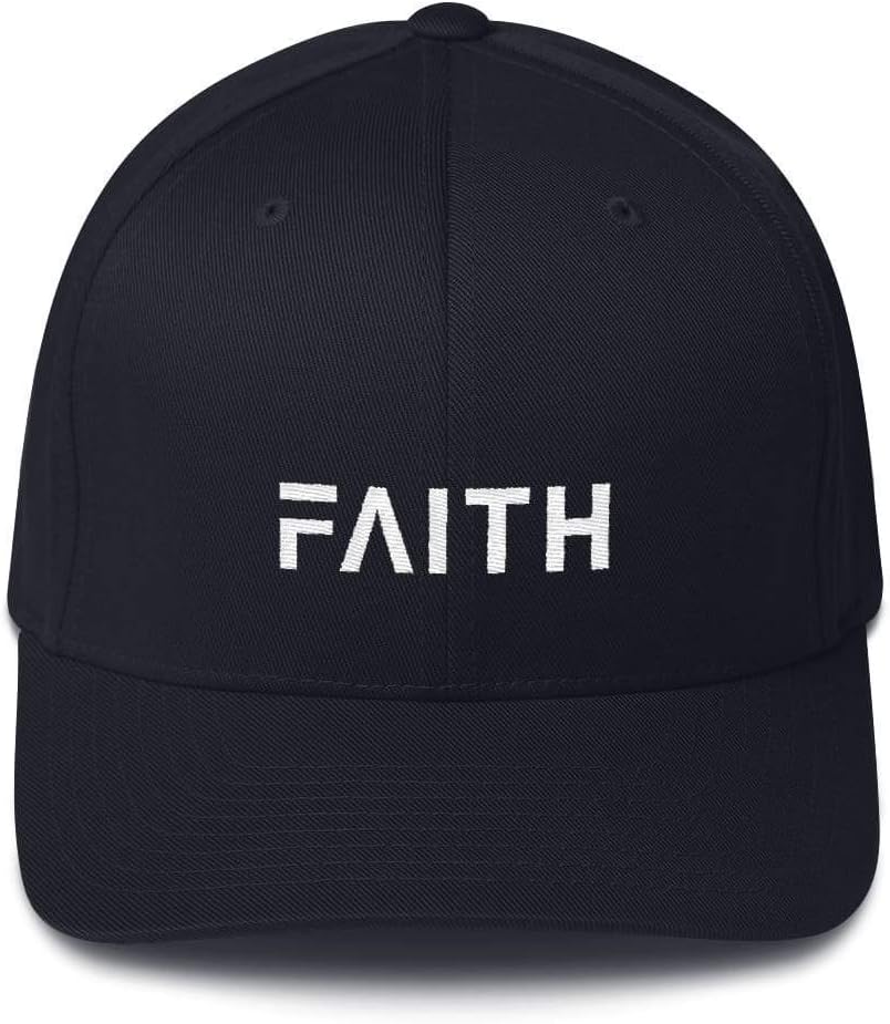 Faith Christian Fitted Flexfit Twill Baseball Hat