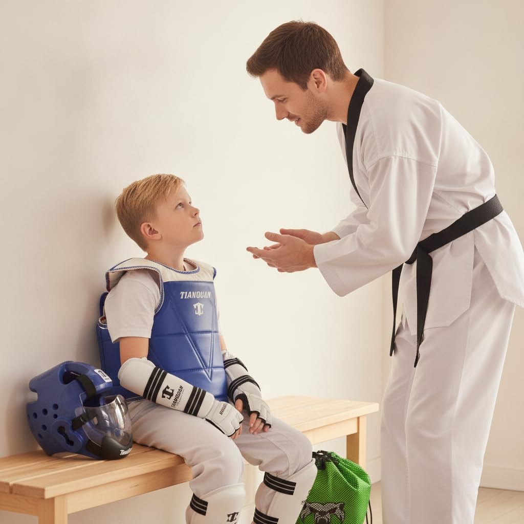 Conjunto Protección para Niños - Set Completo 7 Piezas para Artes Marciales y Sparring