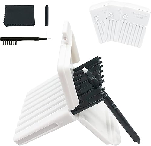 MiniReceiver - Filtros protectores de cera para audífonos SigniaSiemens audífonos MiniR Trampas de cera con kit de cepillo de limpieza herramientas