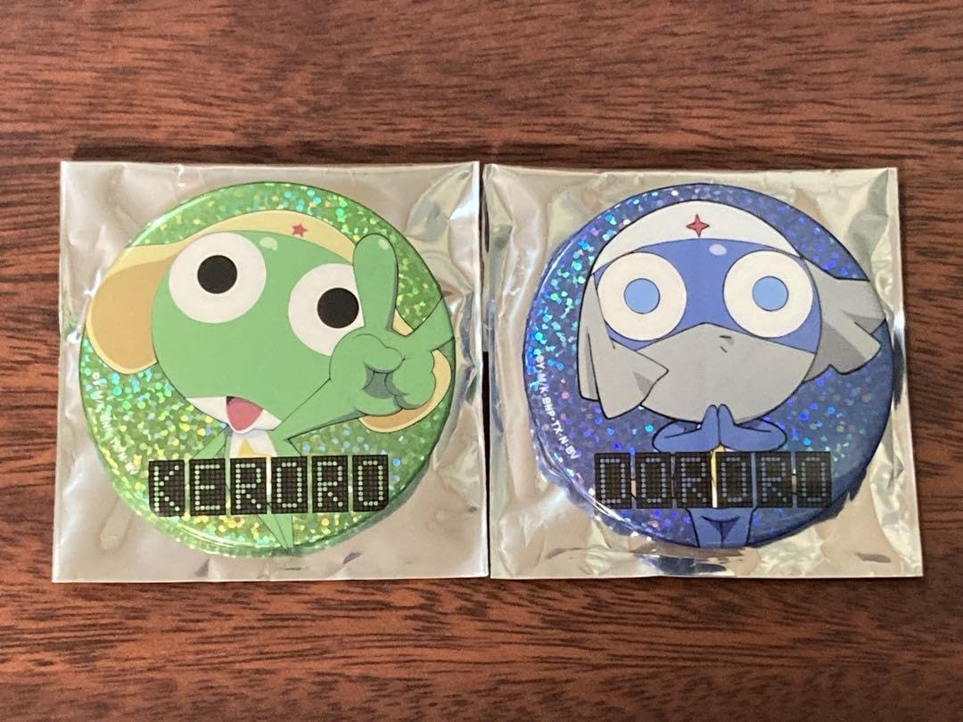 ケロロ軍曹　キャラハニ缶バッジ　20th ケロロ軍曹 生誕20周年記念 星形缶バッジ6個セット｜の通販は