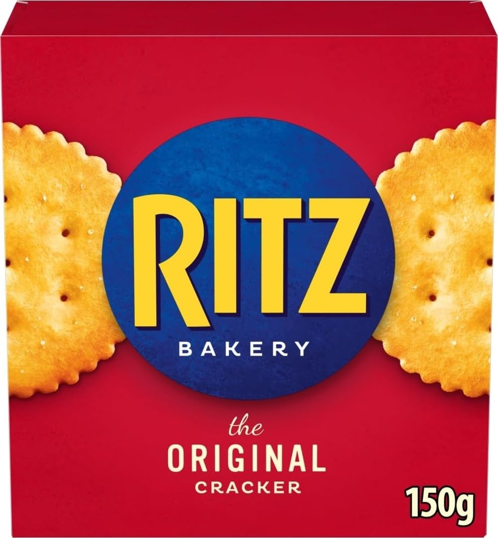 Ritz Original Crackers, Classic Savoury Biscuits, 150 g (1-Pack)