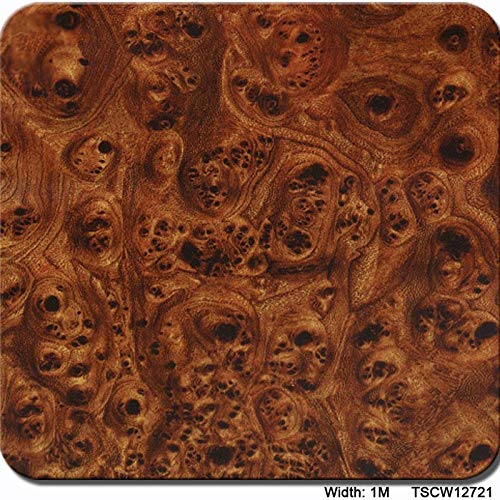 Hydro dip graphics Water Transfer Printing Film, Hydrographic Film- Hydro Dipping Film-Annual ring pattern-1.0 Meter Multi-color Optional (Color : TSWD12721, Size : 1mx10m)