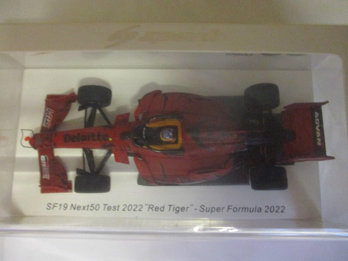 ミニカー spark SF19 Next50 Test Red Tiger 1/43 Amazon.co.jp: SPARK SF19 Next50 Test 2022 Red Tiger Super