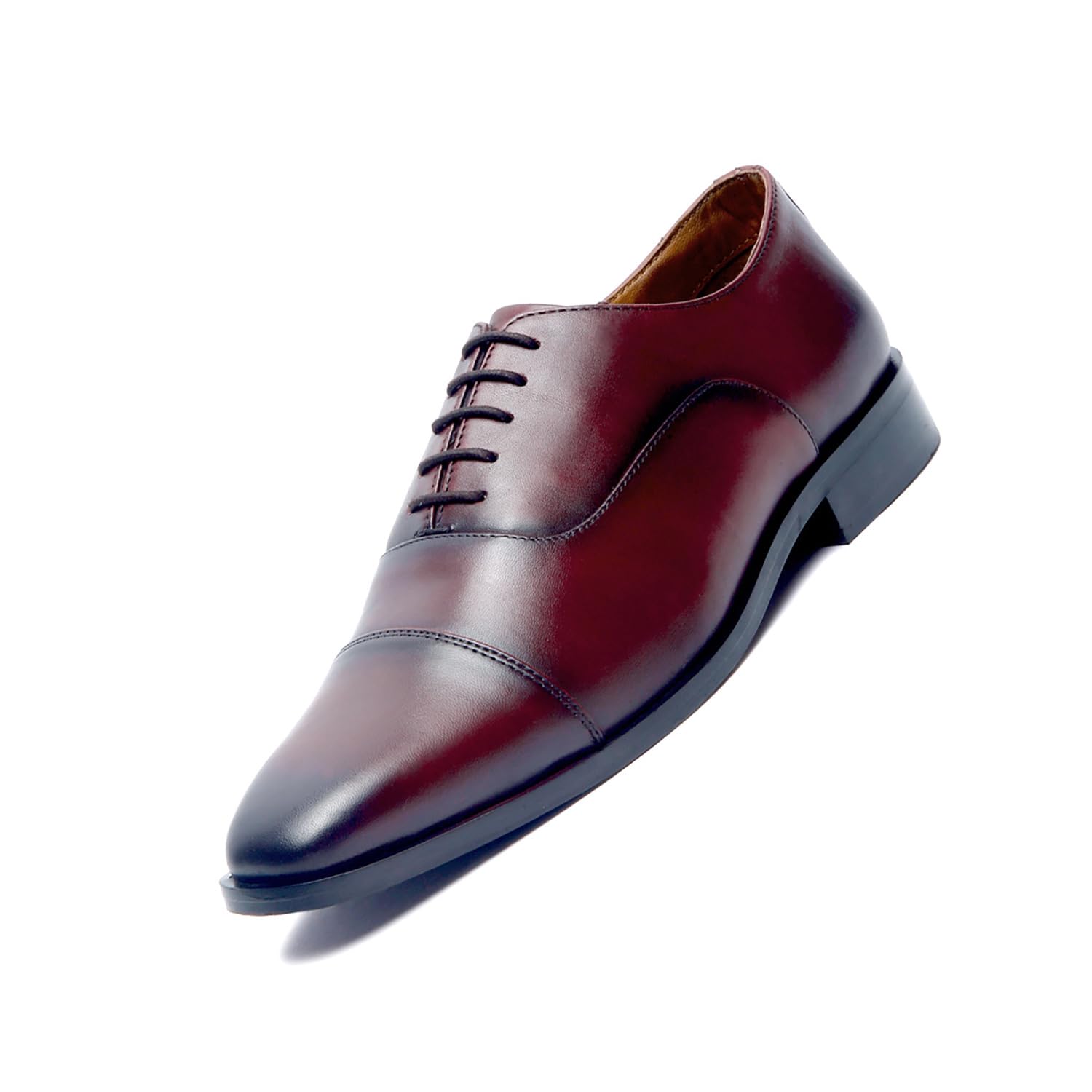louis stitch Formal Shoes for Men– Handcrafted Oxford Casuals Shoe | Italian Leather | Lace-Up Style | Ideal for Business, Formal (LSEUOXRW)-picture-11