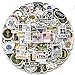 sxdaizjsym U.S. Army Stickers,100 PCS United States Army Pride Stickers for Water Bottles, Laptops, Suitcases,Skateboards,Cars,Perfect Gifts for Army Veteran, Military Fans,Adults,Teens and Kids