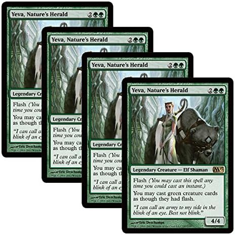 Yeva, heraldo de la naturaleza - Magic 2013 - MTG Print