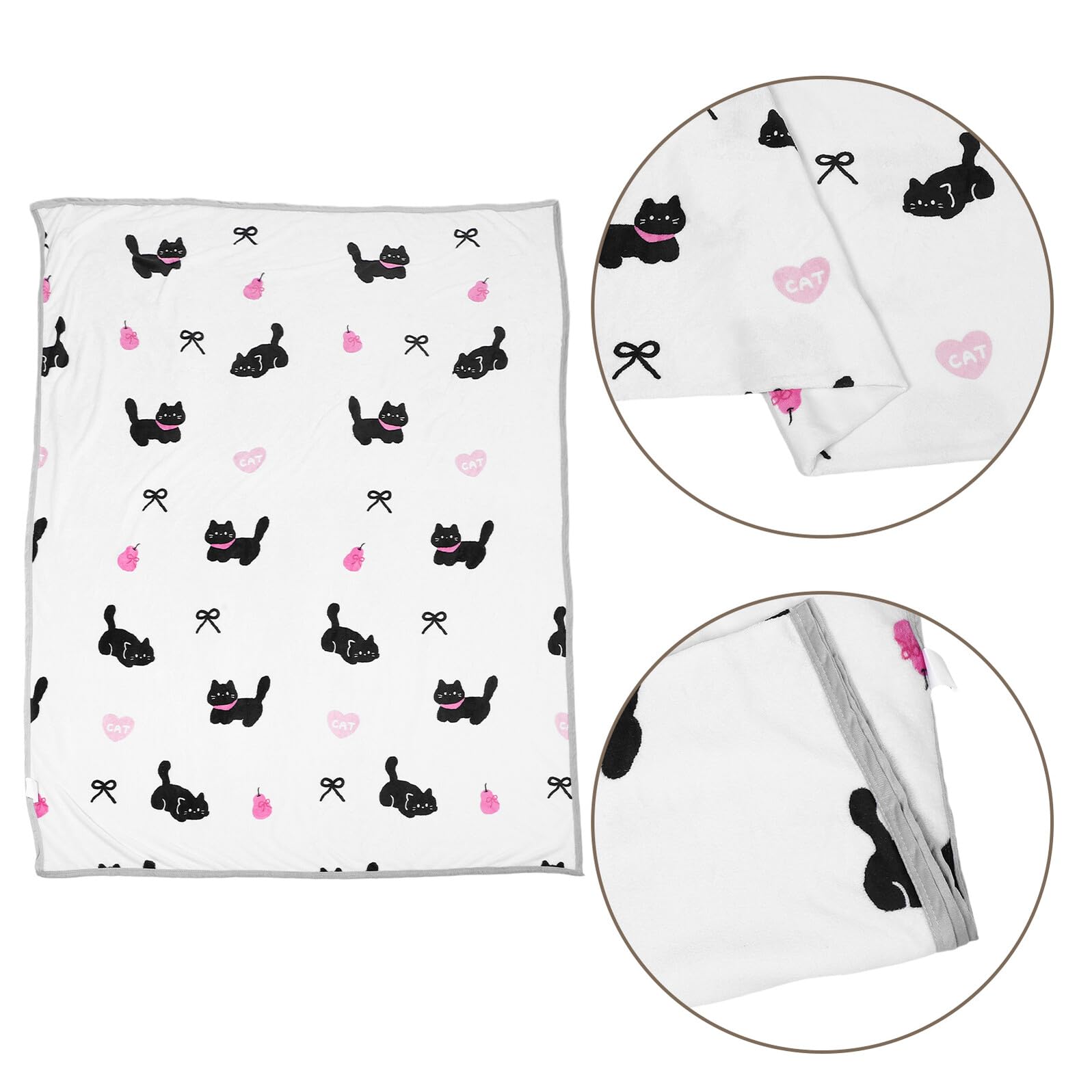 WOONEKY Couverture pour Animaux de Compagnie 150 X 200 Cm en Polaire Douce et Chaude, Lavable en Machine, Adaptée aux Chiens et Chats de Toutes Tailles, Couverture Apaisante pour Canapé
