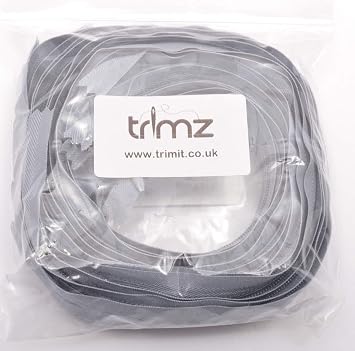 Trimz Adjustable Invisible Zip, Grey, 60cm