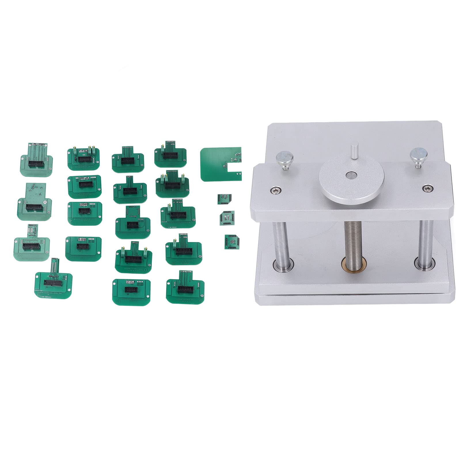 Zestaw Ramek LED BDM, Zestaw Adapterów Sondy Ramek LED BDM Zestaw Adapterów EU Plug 100-240V do FGTECH BDM100 ECU Narzędzie Diagnostyczne do Samochodów