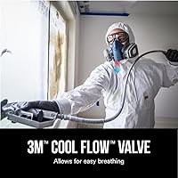 Vista 5 de 3M Máscara respiradora para pintor profesional