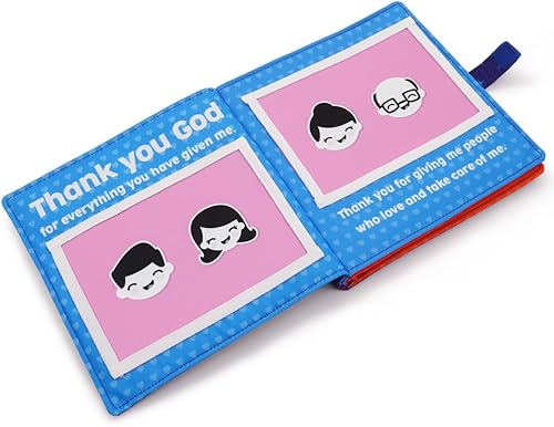 Miniatura 2 de My First Prayer Book  Álbum de fotos de oración personalizado para recién nacido, bebé, bebé, niño pequeño, ahijado, cumpleaños, bautismo, bautismo