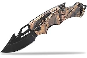 MOSSY OAK Hunting Knife, Ultimate EDC Survival Tool For Men