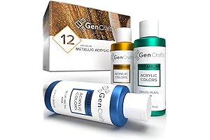 GenCrafts Acrylic Paint for Pouring