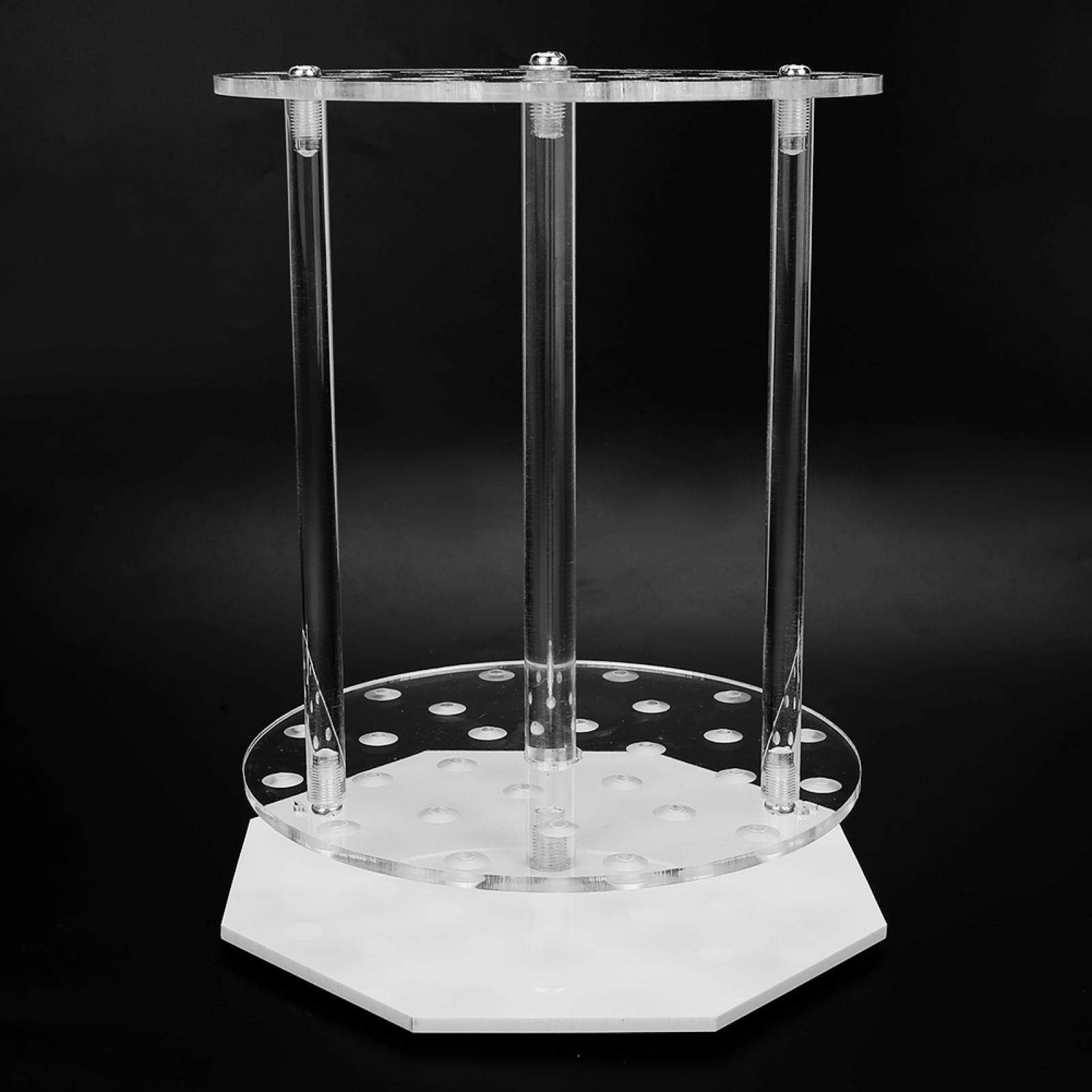 Buy 28Holes Pipette Rack, Plexiglass Lab Pipettor Accessories Round