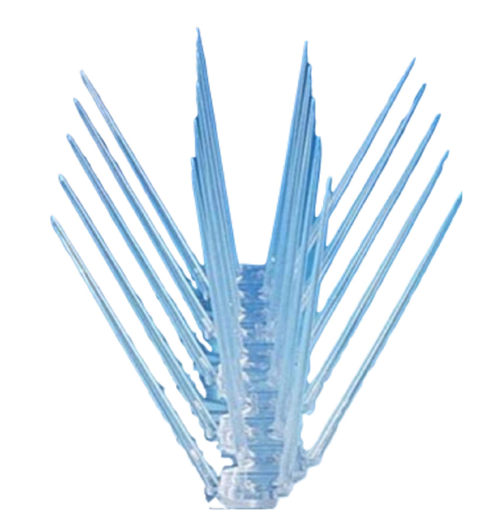 MPC ERADICATE - Medium Plastic Pigeon Spikes - wide 145mm x 112mm x 1m Polycarbonate Clear Plastic