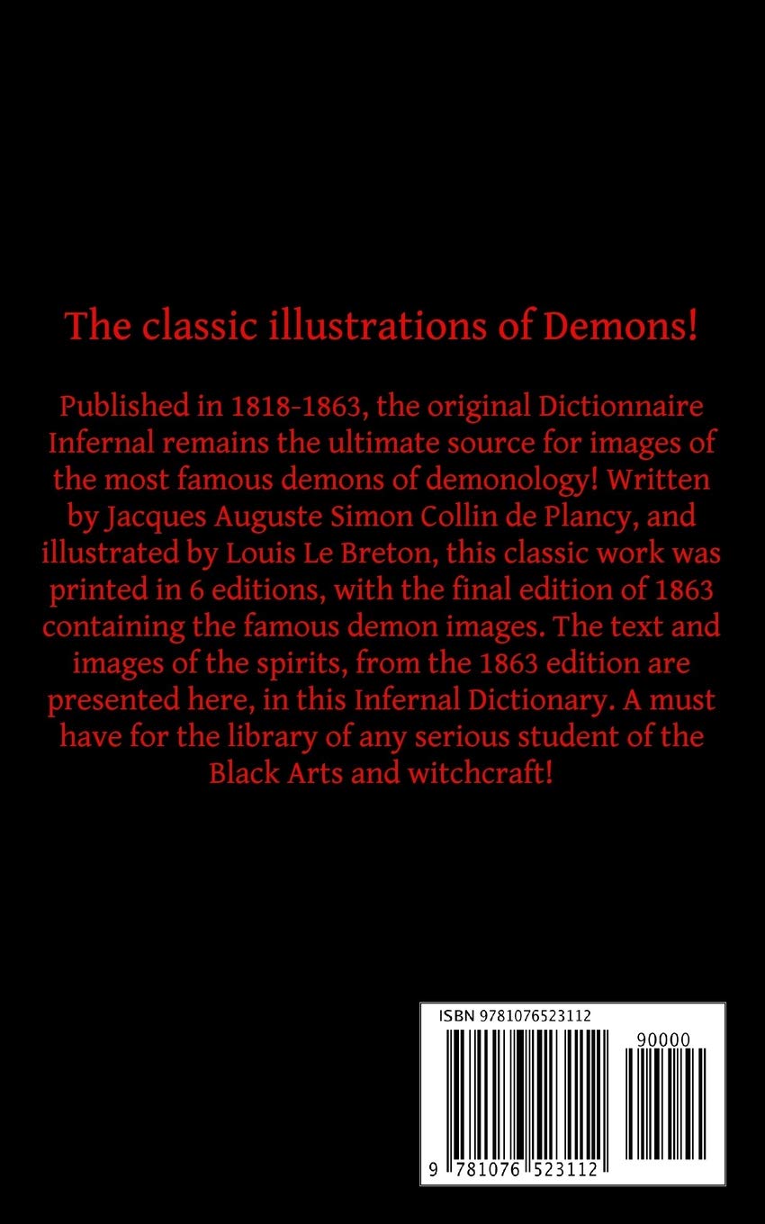 The Infernal Dictionary: Devils, Gods, and Spirits of the Dictionnaire Infernal