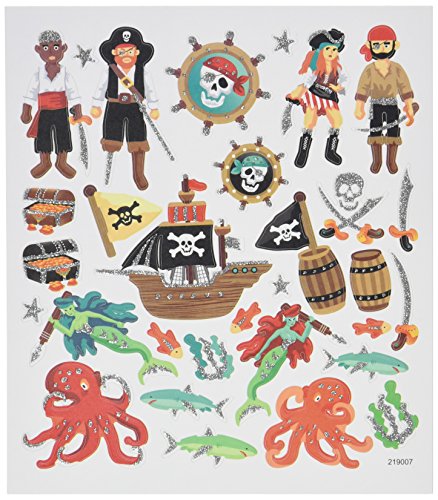 Tattoo King Multi-Colored Stickers-Sea Pirates