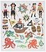 Multi-Colored Stickers-Sea Pirates