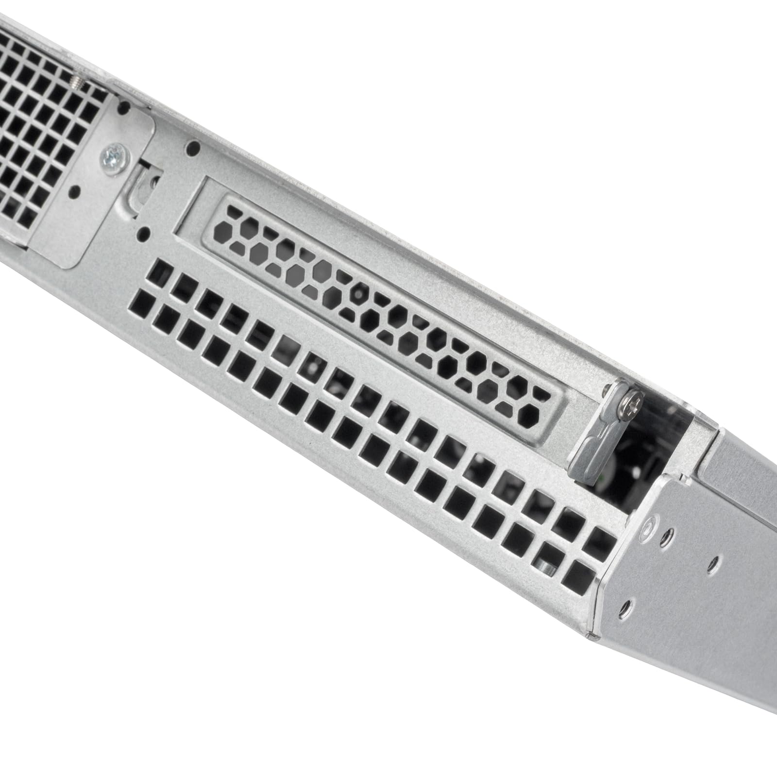 SilverStone RM100 - Châssis Serveur 1U rackable avec Support pour Carte mère ATX et Design de Module I/O Reversible, SST-RM100