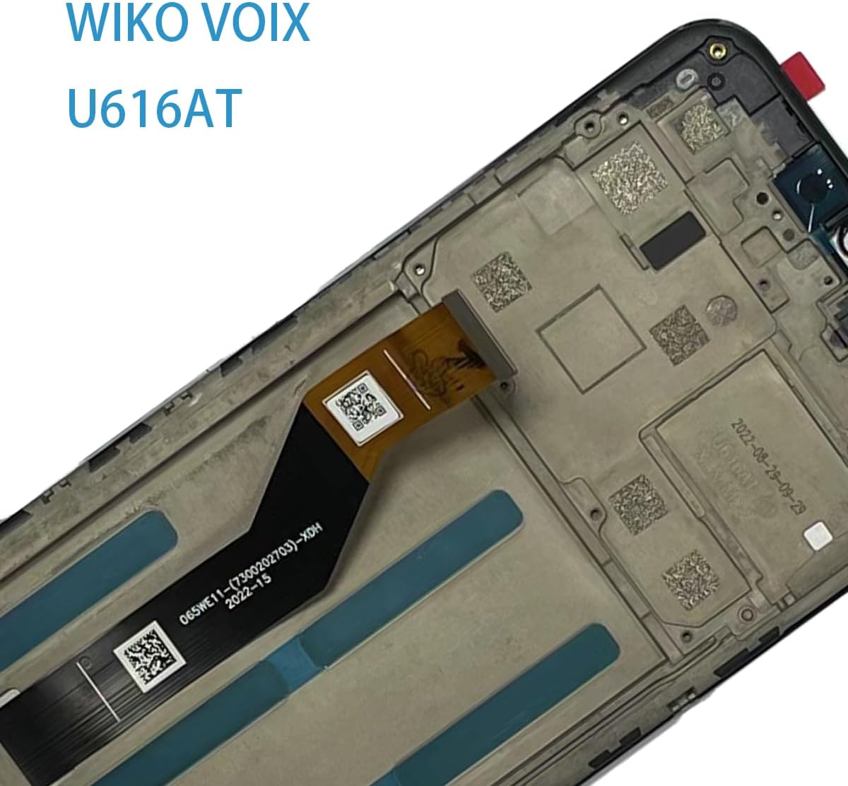 LCD Screen Display(pantalla) Touch Digitizer Assembly with Frame Replacement for WIKO VOIX LCD Screen U616AT 6.5"