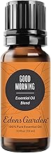 Edens Garden Good Morning Essential Oil Blend- 100% Pure Premium Grade, Undiluted, Natural, Therapeutic, Aromatherapy, The Best for Diffusing, Skin, Candle, Humidifiers 10 ml (.33 fl oz)