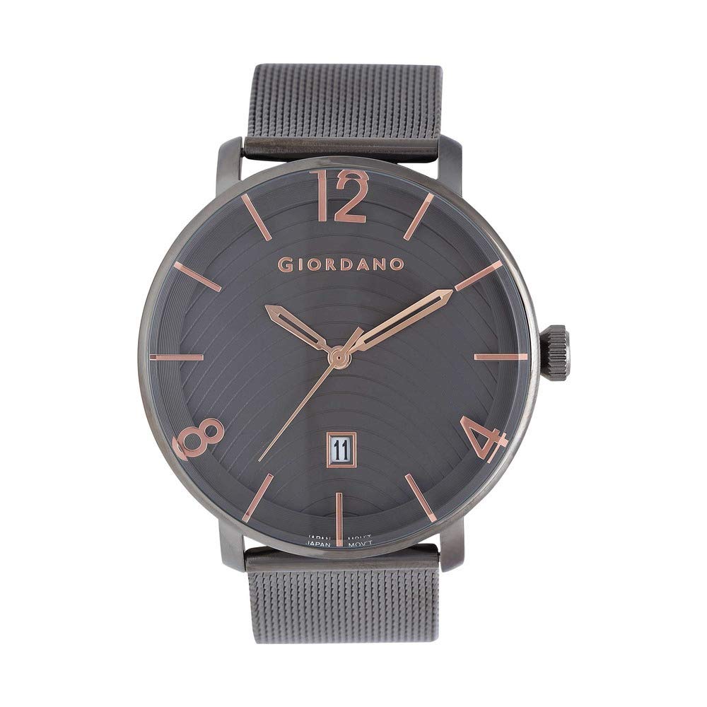 Giordano Analog Stylish Wrist Watch for Men & Boys Water Resistant Fashion Watch Round Shape with 3 Hand Mechanism to Compliment Your Look/Ideal Gift for Male (B07Y67786H) Amazon Price History, Amazon Price Tracker