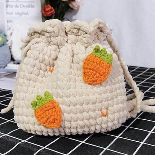 Miniatura 8 de Hilo de felpilla grueso y esponjoso, color naranja, grueso y lavable, hilo suave y cálido para bufanda, hilo de punto a mano, hilo accesorio, 5.64 oz