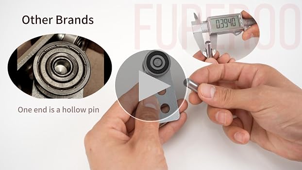 Fuperoo 2Wheel Trolley Assembly Rollers.Bearing Trolley Assembly