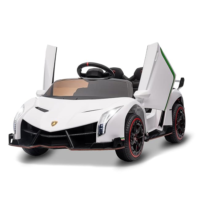 Foto 7 de 8 de GarveeHome Coche eléctrico Infantil Lamborghini 12V con Licencia, Puertas Tipo Tijera