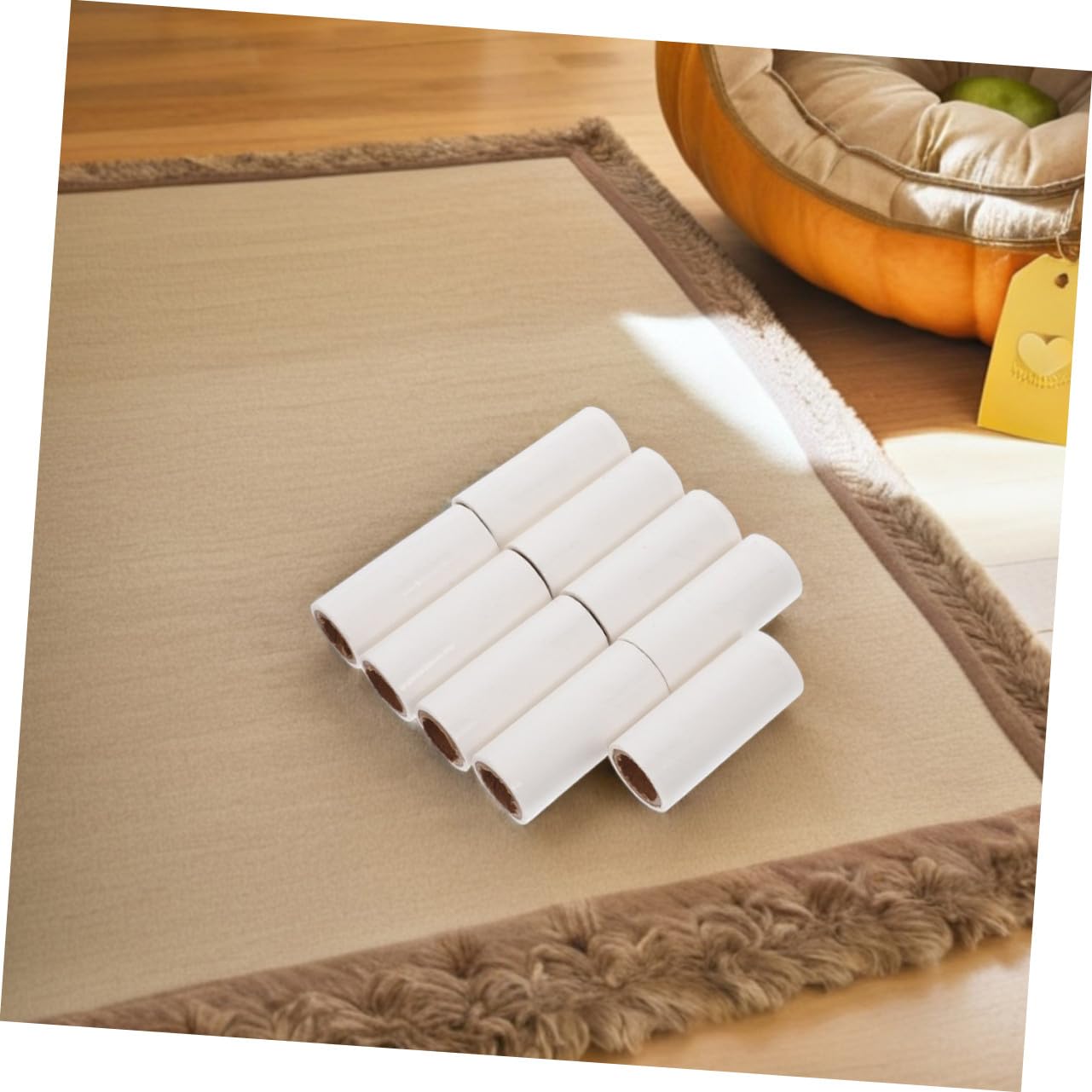 Hohopeti 25piezas Rodillos Quitapelusas para Mascotas de Mini Rodillos Adhesivos Reutilizables para Viajes Quitapelos para Ropa Muebles y Alfombras