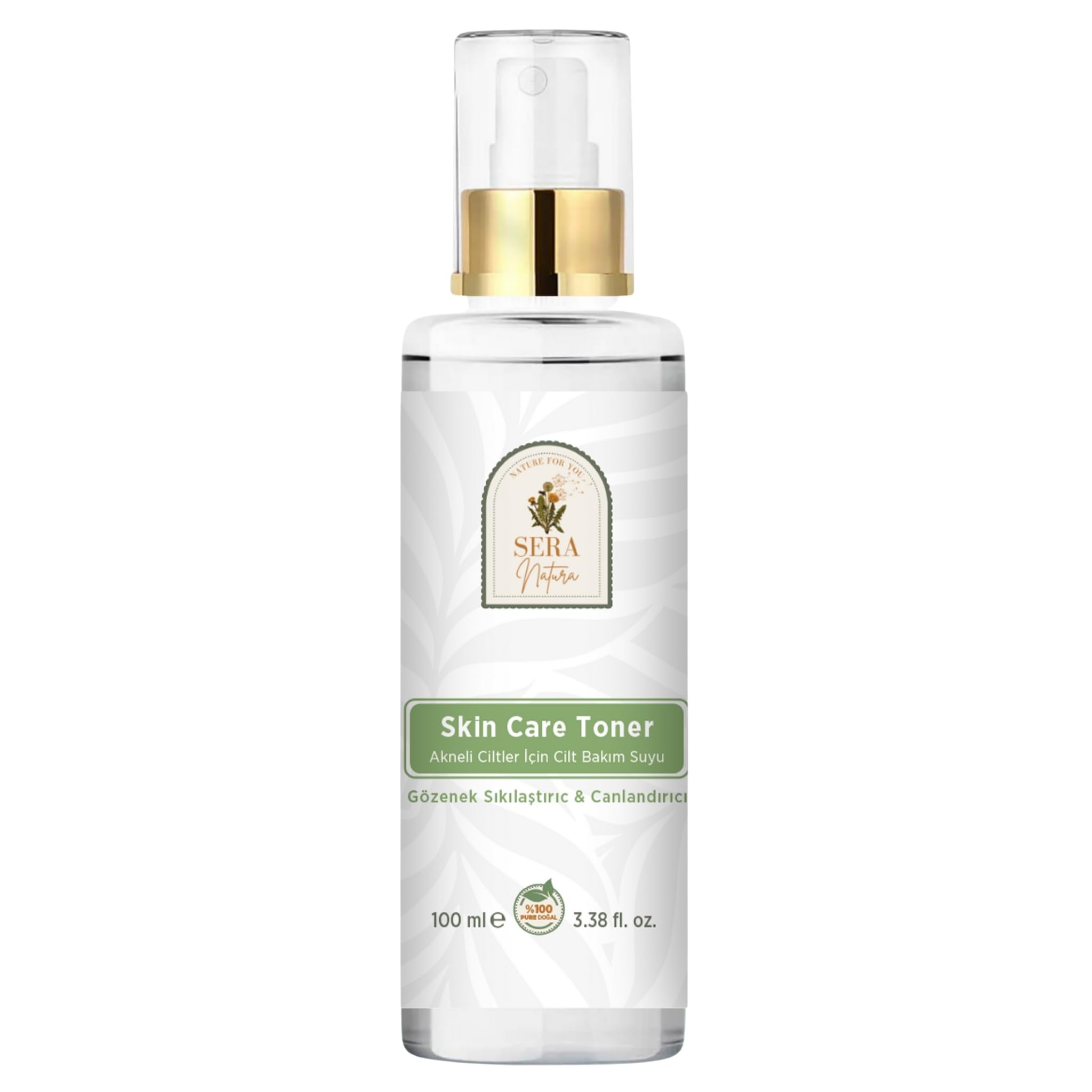 Skin Care Toner | ARINDIRICI & YATIŞTIRICI CİLT BAKIM SUYU | Biberiye, Ardıç, Lavanta ve Vetiver İçe