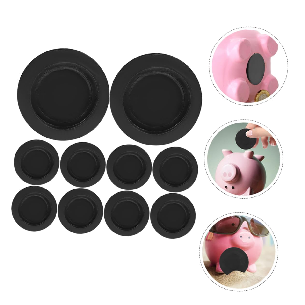 Tapones Para Alcancía, 80 Unidades, Rosca Inferior | Cuotas Sin Interés, image size:1262x1262