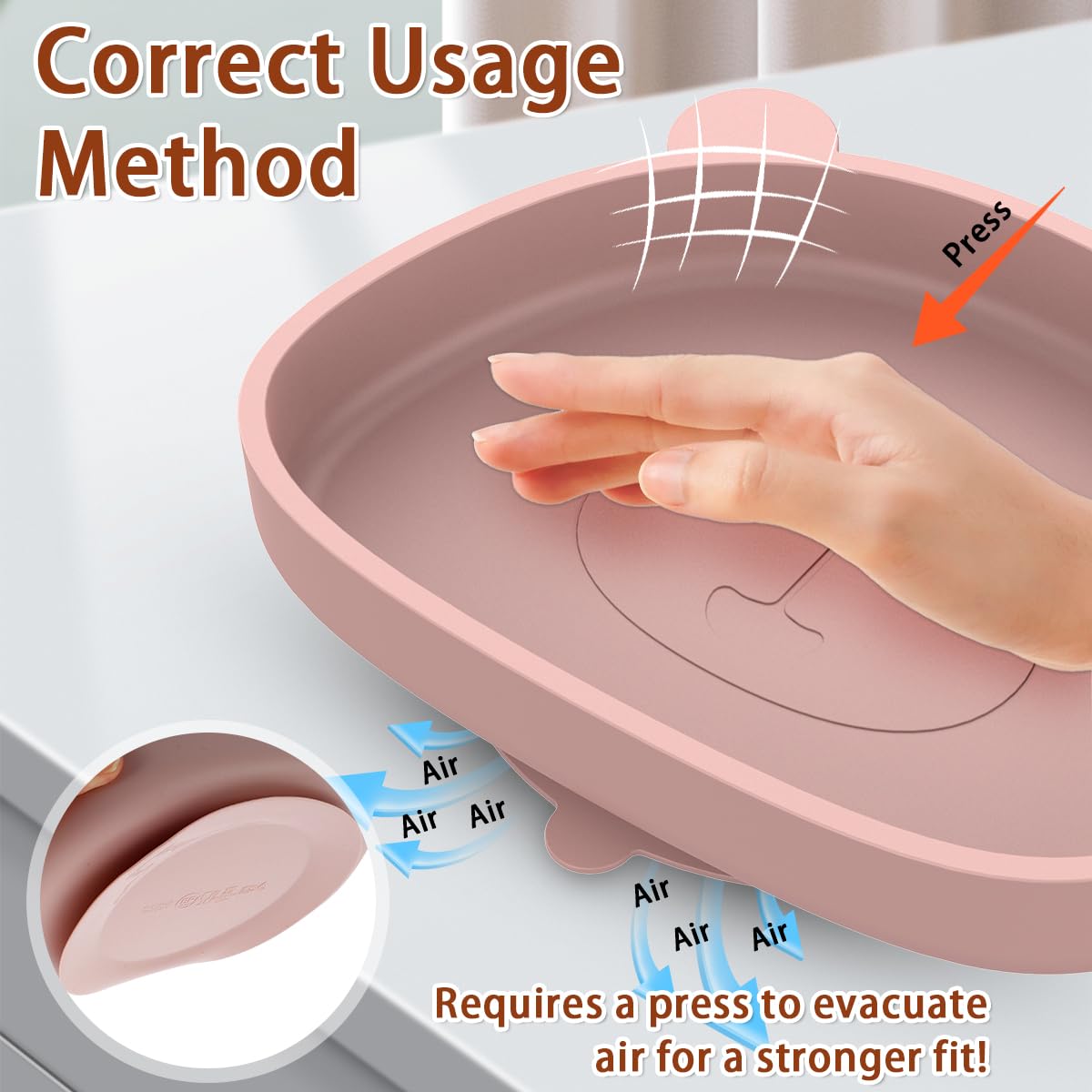 Ciotola Girevole 360 Gradi Per Bambini | Anti-Rovescio | Facile Da Pulire | Design A Disco Volante - Foto 10