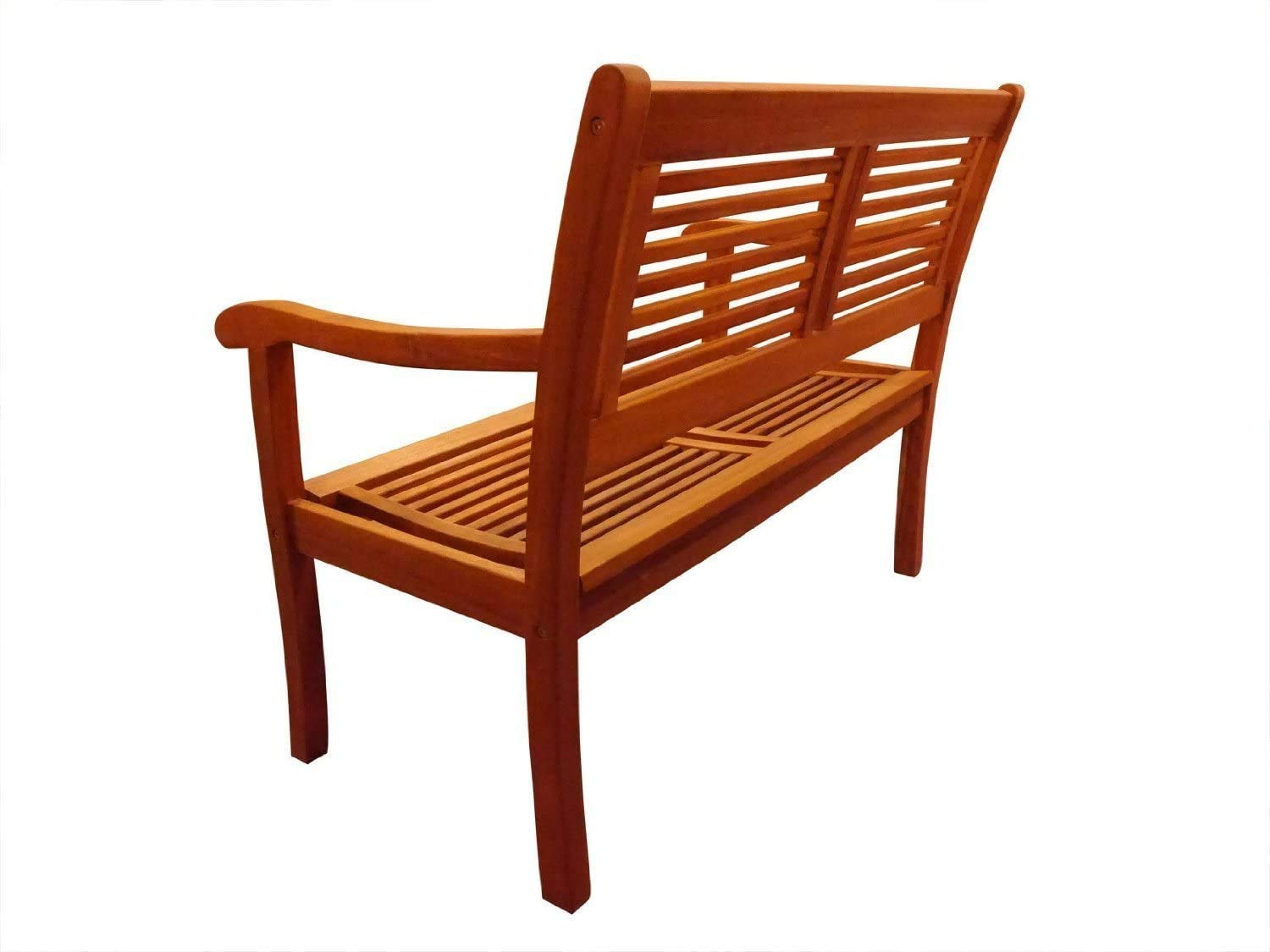 SAM Gartenbank Cordoba, 110 cm, 2-Sitzer Bank, Sitzbank aus geöltem Akazienholz, pflegeleichtes Massivholz, Holzbank geeignet für Garten, Balkon, Terrasse oder Wintergarten