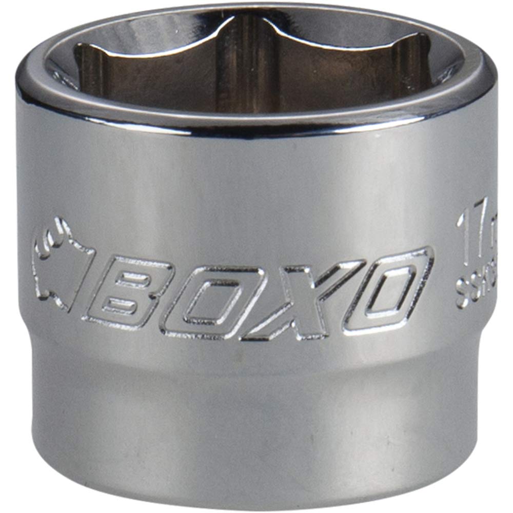 Boxo 3/8" Drive Low Profile Socket 6 Point 21Mm 22Mm In Height Ssk3062-21