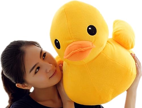 Bansusu Decoración suave del sofá del juguete del animal del pato amarillo de la felpa de los 50CM para el cumpleaños de los niños