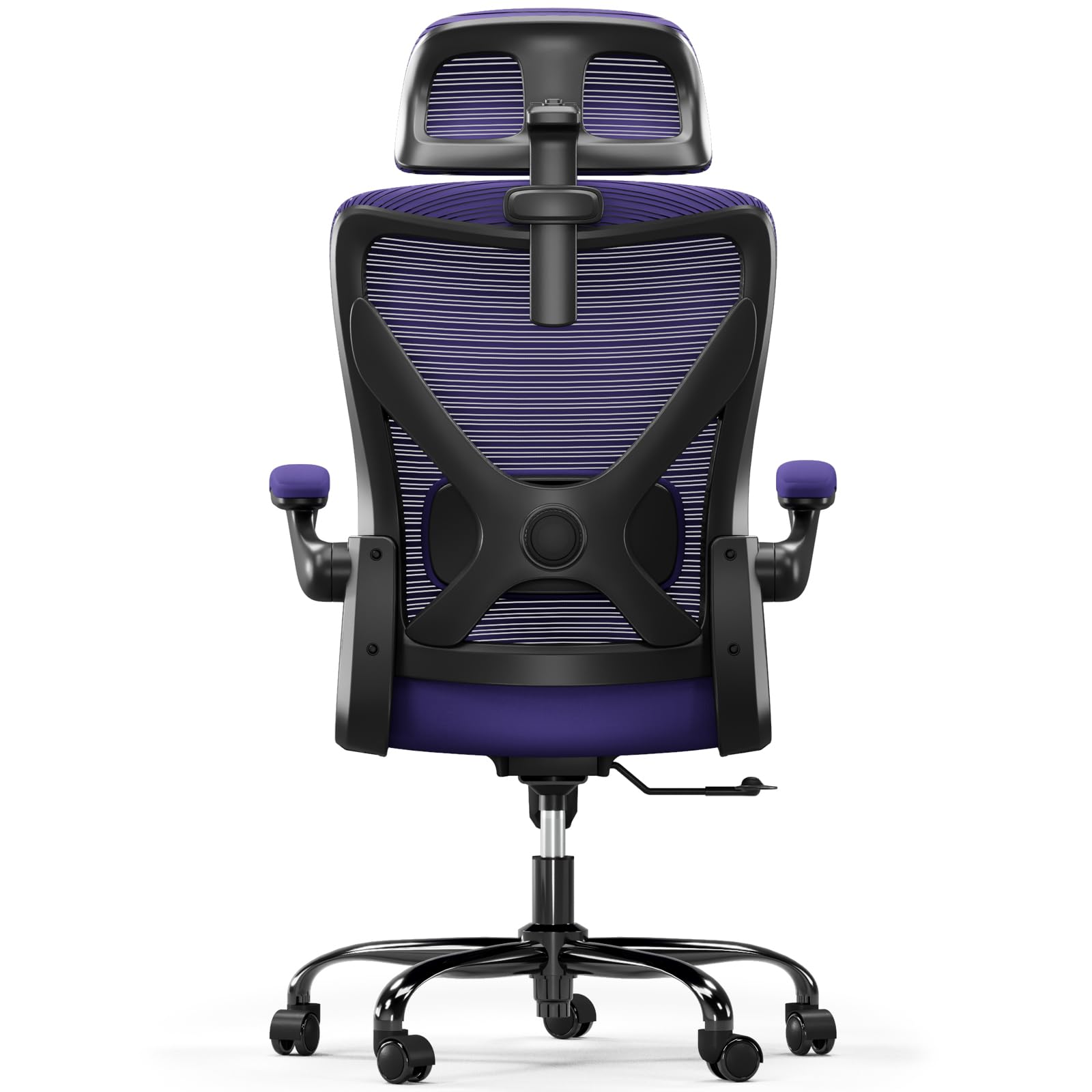 Ergonomic Office Chair Computer Desk Chair Comfy, Gaming Chair, Office  Chair with Lumbar Support, Mesh Office Chairs with Headrests, Desk Chair