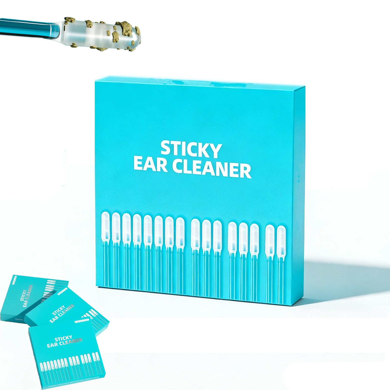 Gentle Ear Cleaning Stick Sticky Ear Cleaning Stick Reusable Sticky Ear Wax Remover Tools for Daily Ear Care