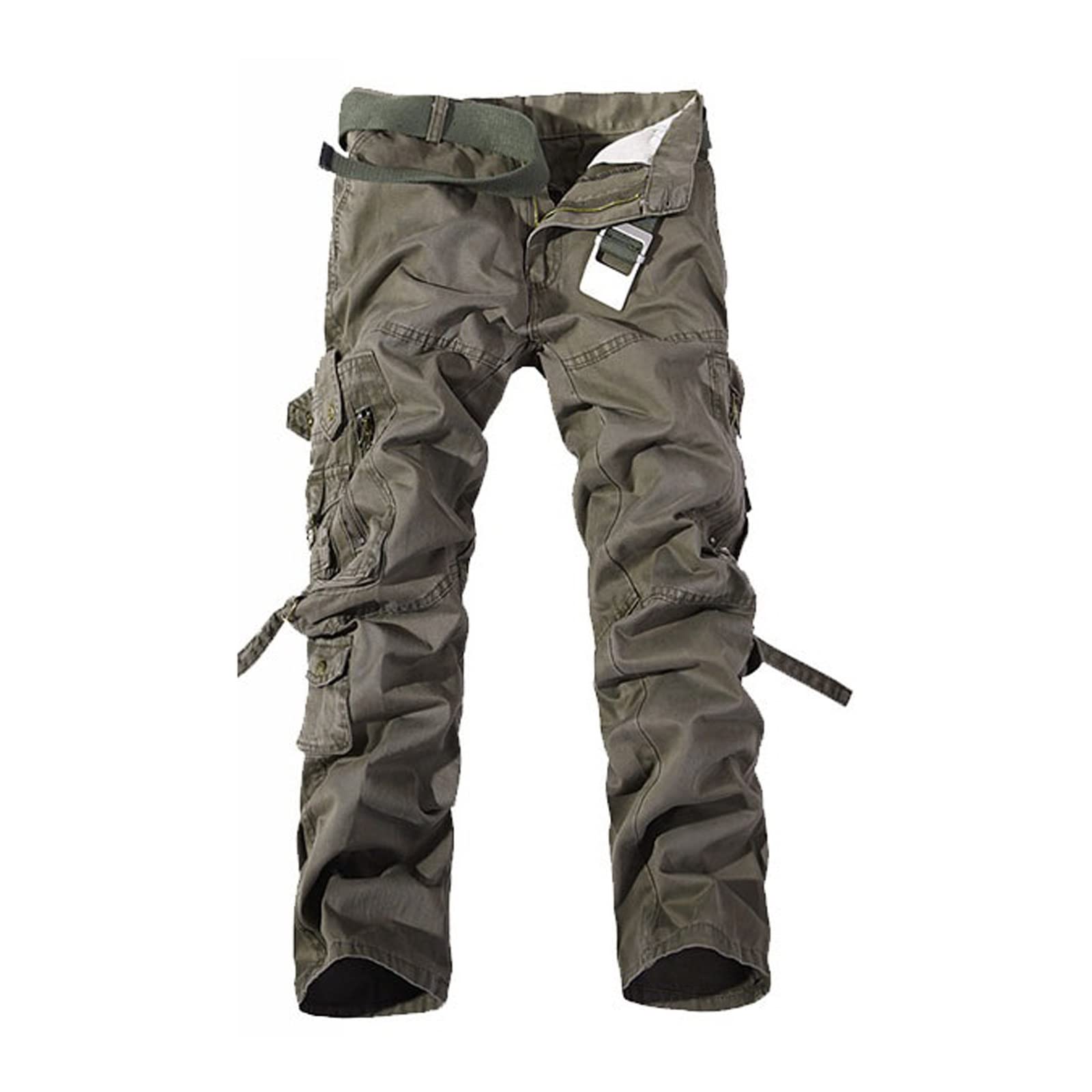 Loose Cotton Pants ，Male Cargo Pants 