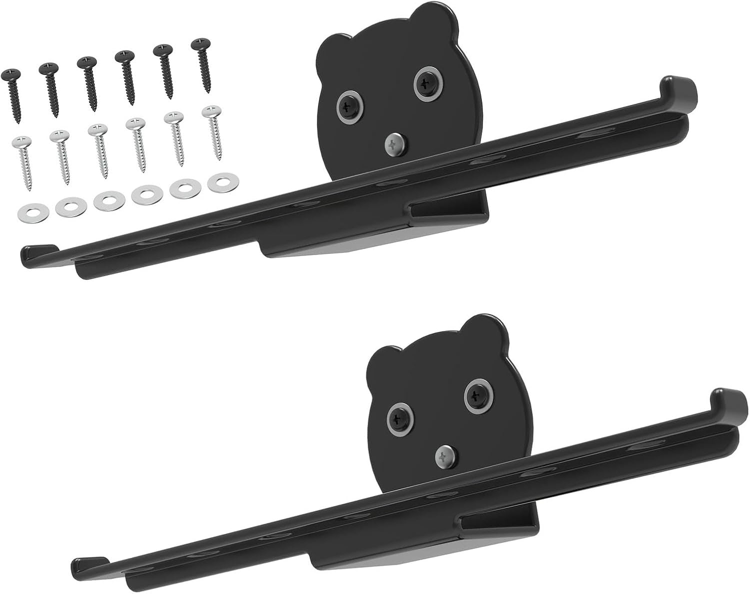 Global Wall Mount for Tools with Rubber Defended Fasteners Prevents Oxidation and Damage Holds Various Strong Equipment Needle Fan Mount