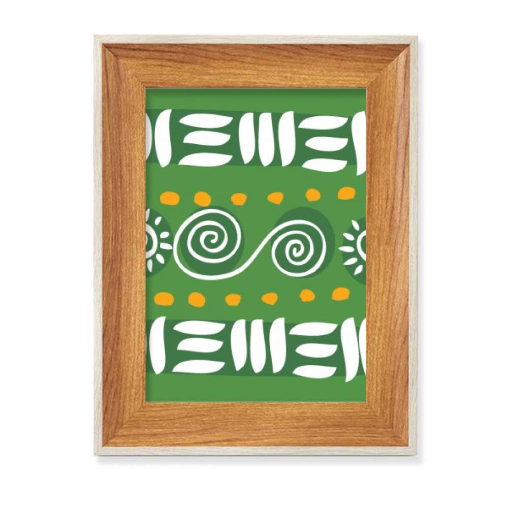 Cadre de photo Mexique Totems bois peinture dessin bureau tableau