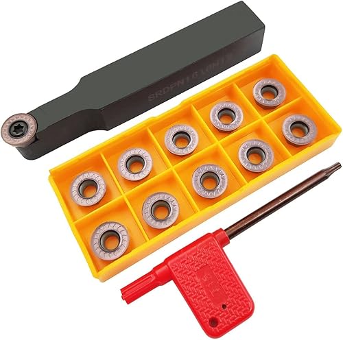 Miniatura 8 de Juego de soporte de inserción de herramienta de torneado de carburo indexable de vástago de 12 "12 mm, 2 piezas SCACR1212H09 SCACL1212H09