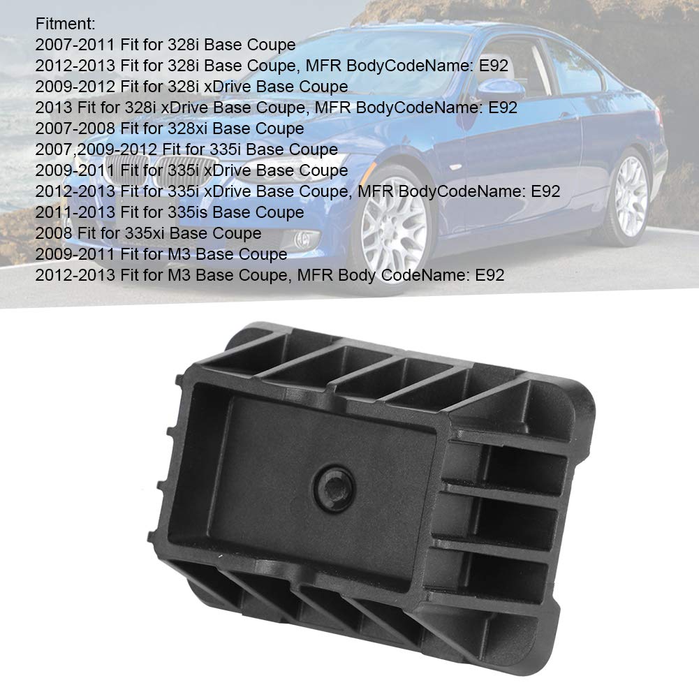 Coussinet De Point De Cric De Voiture Sous Le Support D'adaptateur, Support De Levage 51718268885 Pour BMW Série 3 E46 X3 E83 E63 E64 E65 E66 E67 Z4 E85 E86 E89