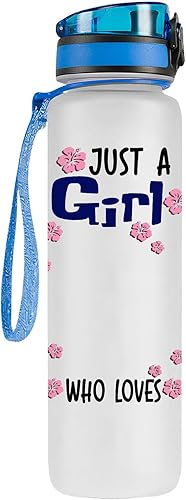 Miniatura 2 de Divertida botella de agua de alienígena azul de 32 onzas, botella Ohana con aislamiento motivacional, regalos de cumpleaños para mujeres