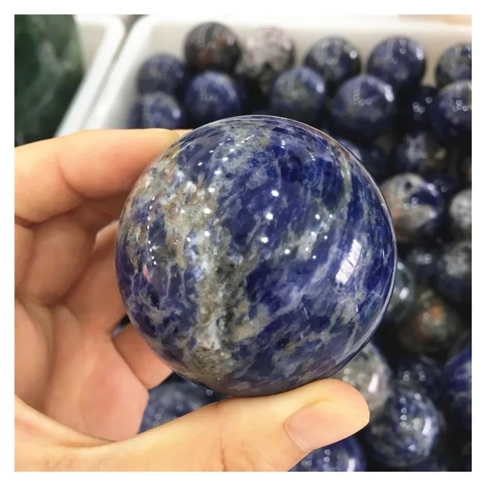 Piedra de cristal sodalita para decorar el salón y usar como colgante diario