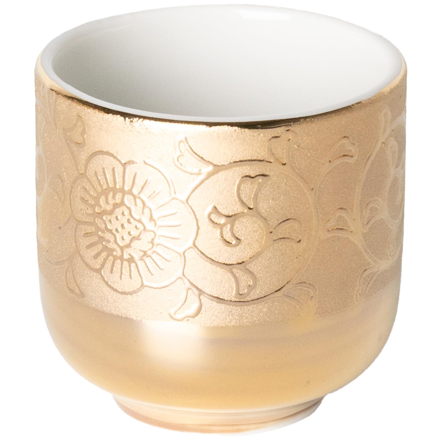 豪華金彩アールヌーボー 薔薇唐草模様 茶壷＆糖器セット 手彩金盛上 ニッポン 豪華金彩アールヌーボー 薔薇唐草模様 茶壷＆糖器セット 手彩金盛