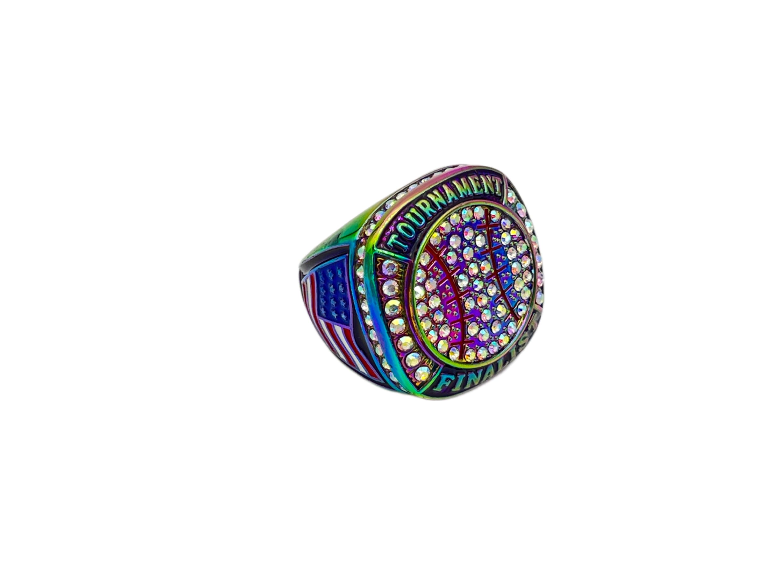 Discount Sports Rings Baseball/Softball Championship Rings/Player Awards, assorted colors and gemstones