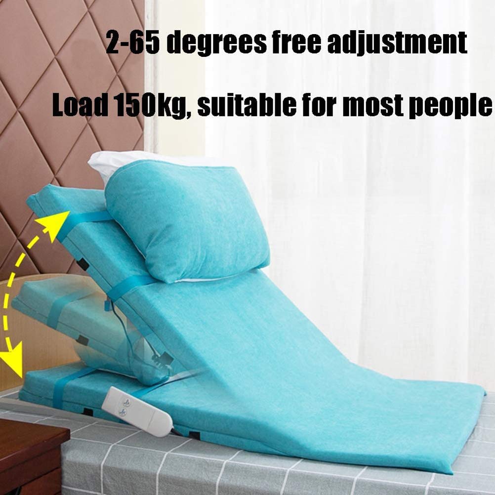 Reposacabezas eléctrico con inclinación, elevador de almohadas médicas, respaldo de cama ajustable portátil, ayuda para sentarse y levantarse para personas mayores, recuperación después de una cirugía