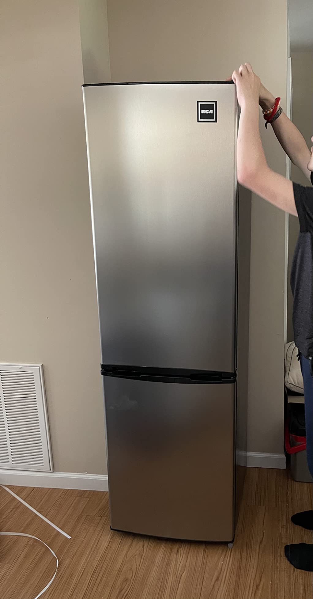 63/mo Finance RCA RFR9004 Cubic Foot Fridge with Bottom Mount